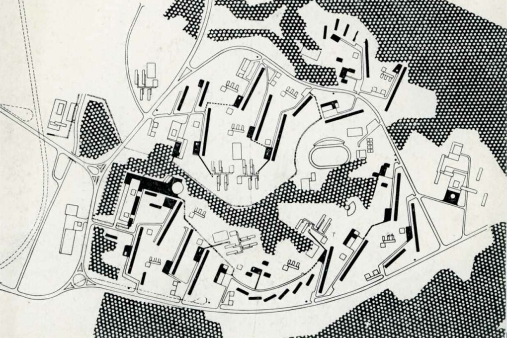 Podrobný plán sídliště za Tišnovkou